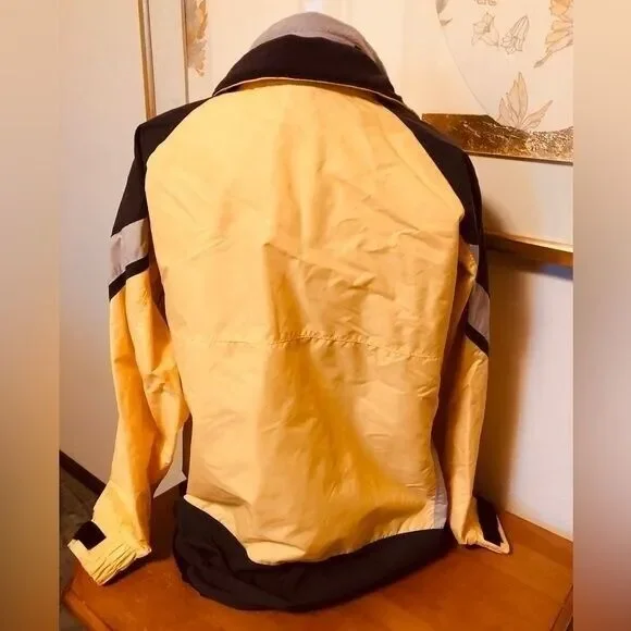 Columbia Women's Small Yellow Gray‎ Ski Snowboard Jacket & Fleece Removable Vest - Picture 3 of 16